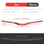 Bicycle Handlebar MTB Handlebar 31.8mm*720/780mm for Road Bike Mountain Handlebar Aluminum Alloy Steering Wheel for Bicycle