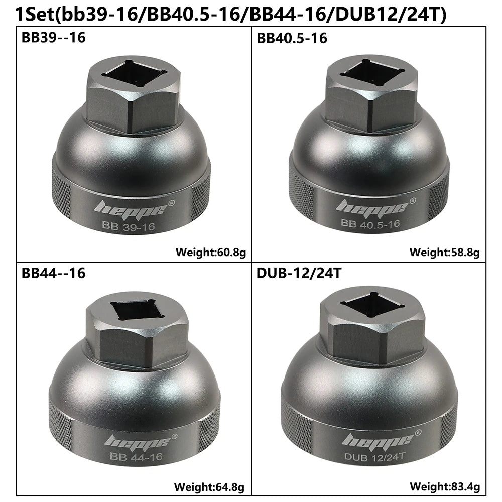HEPPE Bike Bottom Bracket Install and Removal Tool SRAM DUB Bottom Bracket Wrench Bike BB Repair Tool Kit for  BBR60 GXP BB52 XT