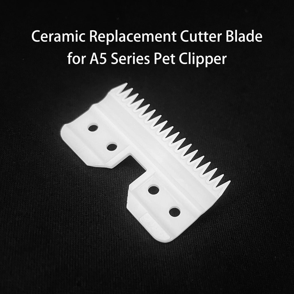 10pcs/lot 18 Teeth Ceramic Edge Carbon Coated Steel Pet Clipper Blade Dog Grooming Blade Electric Accessories for Andis Wahl