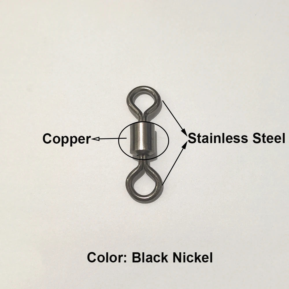 2000Pcs Black Nickel / Size 4