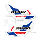 For R1300GS R1300 GS ADV Triple Black Trophy Motorcycle Handguard Decals Motorrad Hand Guard Shield Protection Stickers