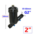 Irrigation Metal Mesh Filter 3/4 "1" 1.25 "1.5" 2 inch 120 Mesh Water Filter Mesh Garden Drip Irrigation Tool 1pcs
