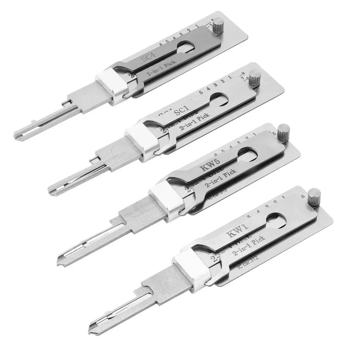 Lishi 2-in-1 Decoder Tool Set - Authorized Use