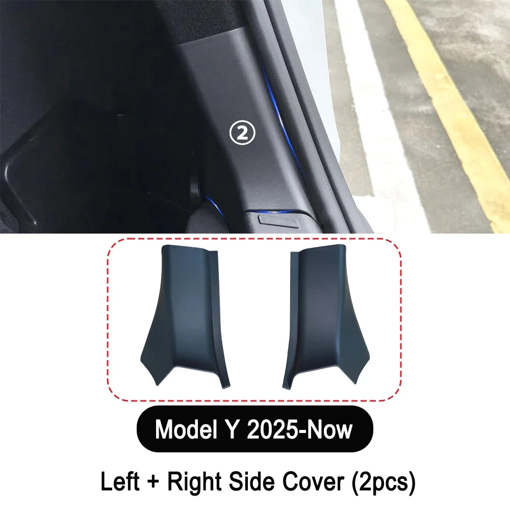 Tesmayx TPE Trunk Sill Plate Cover for Tesla New Model Y Juniper Launch 2025+ Scratch Protection Accessory