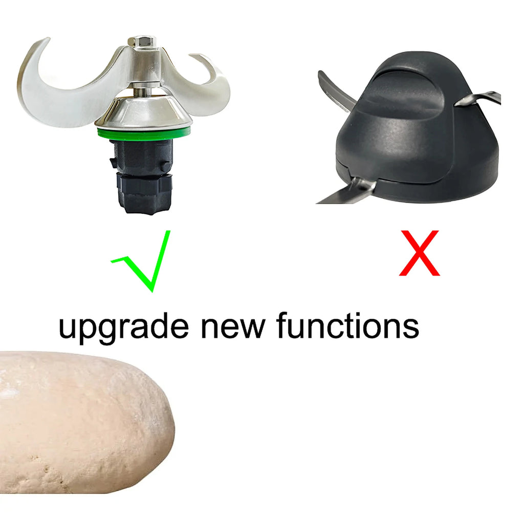 Kneading Dough Mixer for Thermomix TM6 TM5 TM7 Universal Flour Mix Smooth Dough Stir Form Paste