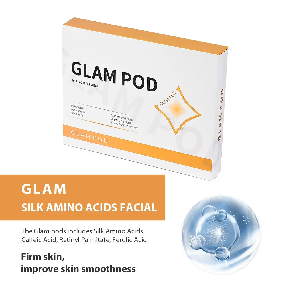 Glam Pod For Aqua Facial Machine CO2 Pods For Bubble Facial Beauty Machine Bubble Skin Care Revive Pods co2 Capsule Gels