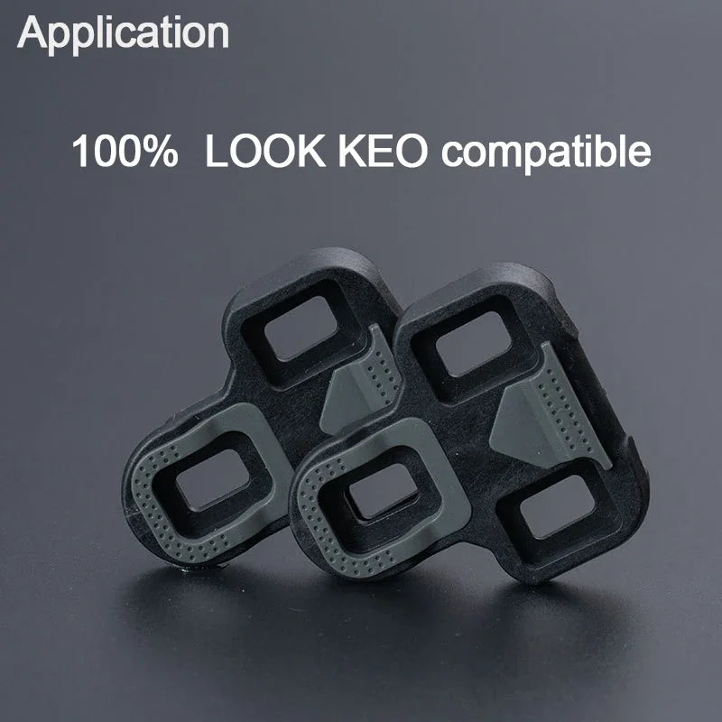 Pedals Cleats Road Cycling Cleats 4.5 Degree Floating Self-locking Bicycle Cleat Pedal Clip Plate Cycling Parts Bike Accessories
