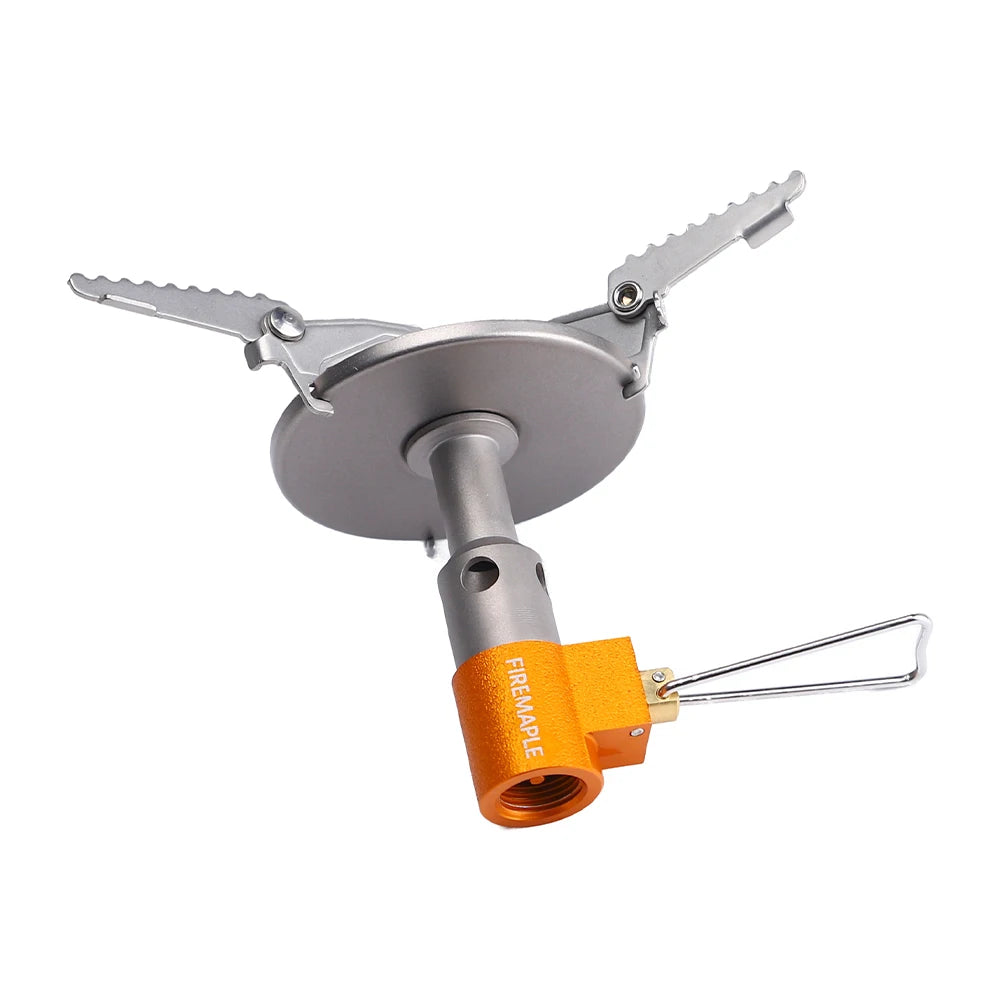 Fire Maple FMS-116T Outdoor Mini Camping Stoves Gas Burner For Backpacking 48g 2300W Portable Lightweight Titanium Gas Stove