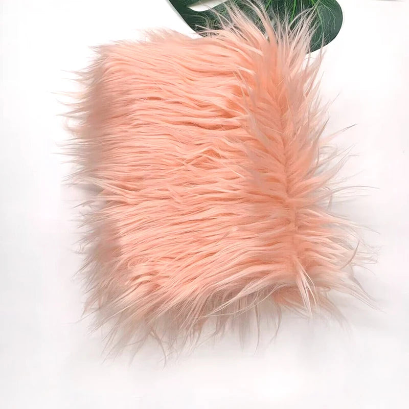 Sewbato faux fur fabric plush simulation fur cloth for sewing cosplay 160x50cm
