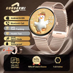 2025 New Smart Watch For Women Gift 1.43 Inch Full Touch Screen Sports Fitness Watches Bluetooth Calls Digital Smartwatch Ladies