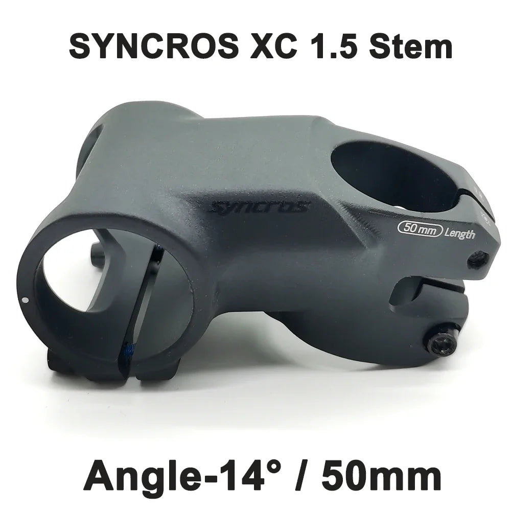 SYNCROS -14° / 50mm XC 1.5 Stem for The 2021 SCOTT Spark RC Bike Stem From Taiwan 7075 Alloy Mtb Stem Mountain Bike Accessories