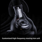 FiiO FH11 In-Ear Wired Earphones, Black, 0.78mm 2-Pin Detachable Cable HiFi