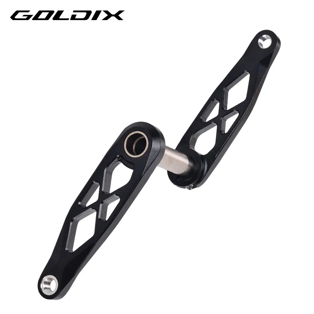 GOLDIX MTB Crankset BSA 24mm 165mm 170mm 175mm Direct Mount R-SPEC Trail Hollow Bike Crank Spindle DH AM XC for Shimano SRAM