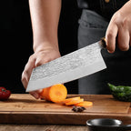 High-hardness Kitchen Knives, Forged Kitchen Knives Stainless Steel Meat Slicers, Solid Wood Handles, Exquisite Gift Knife Boxes