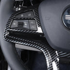 Fit for BYD Song PLUS DM-i EV / Seal U / Sealion 6 2021-2025 Carbon Fiber Printed Interior Steering Wheel Decor Cover Trim