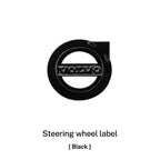 Car Styling ABS Car Steering Wheel Center Sticker For Volvo V60 V40 XC90 S60 XC60 V70 S90 XC40 S80 V90 EX90 Emblem Accessories