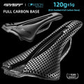 RYET 3D Printed Bicycle Saddle Ultralight 120g Carbon Saddle 250x140mm Bike Seating for MTB Gravel Road Bike Seat Cycling Parts