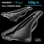 RYET 3D Printed Bicycle Saddle Ultralight 120g Carbon Saddle 250x140mm Bike Seating for MTB Gravel Road Bike Seat Cycling Parts