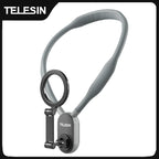 TELESIN Magnetic Neck Mount for Phones Neck Cell Phone POV Mount Phone Neck Holder Chest Stand Strap for iPhone Android Phones