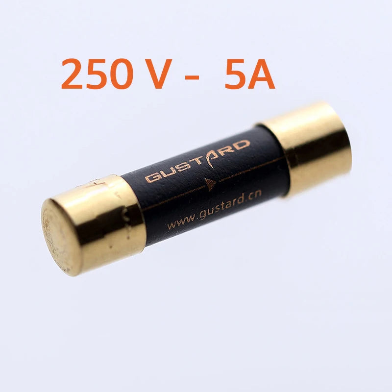 Gustard HIFI Audio FUSE 1.6A 3.15A 5A 8A 12A For DAC AMPs  Power Amplifier