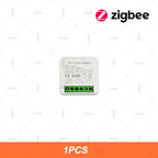 ZigBee 3.0 Smart Mini DIY Switch Automation Module 16A Relay Support 2 Way Control App Remote Control Zigbee Gateway Required