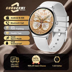 2025 New Smart Watch For Women Gift 1.43 Inch Full Touch Screen Sports Fitness Watches Bluetooth Calls Digital Smartwatch Ladies