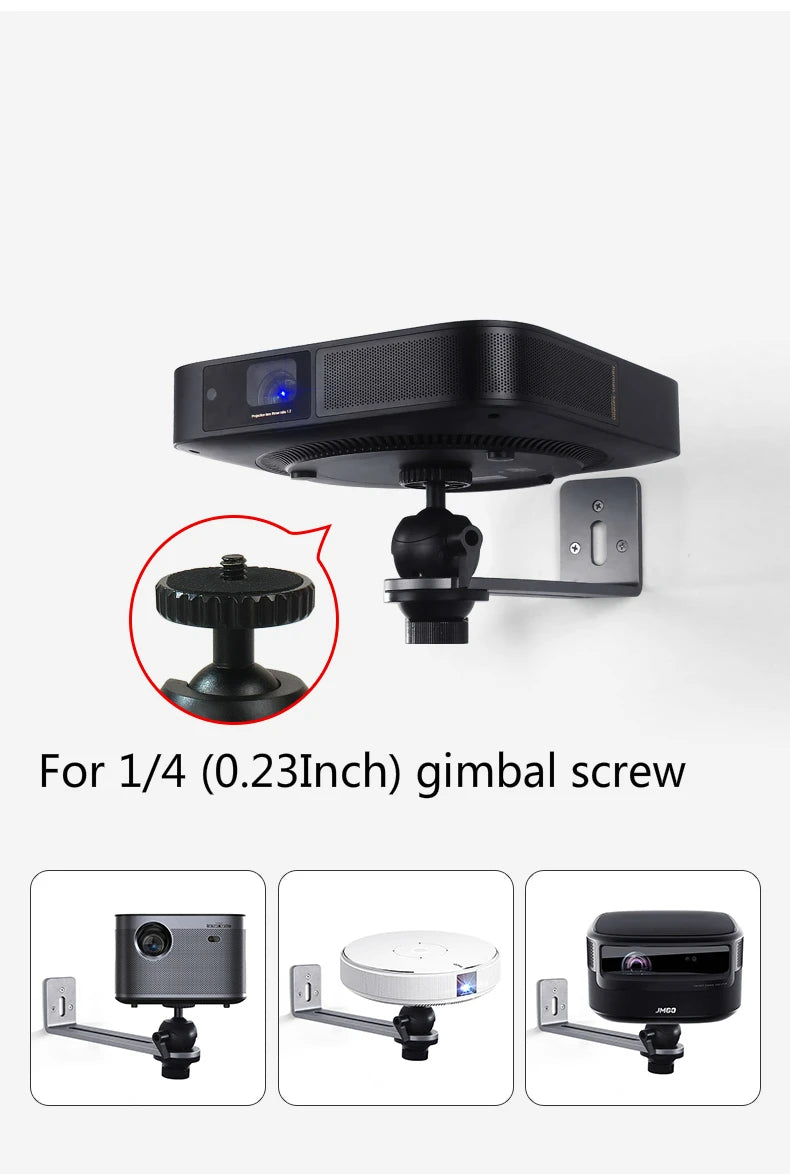 Projector Bracket Projector Wall Mount adjustable Universal Wall Mount Support Stand suitable for XGIMI Z4/Z6X JMGO J10/G9/O1