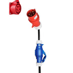 Electric vehicle charging adapter CEE Plug 16A/32A Red to Socket Blue 1-phase 32A 7KW 16A 3.5KW Red 3-Phase 16A 11KW 32A 22KW