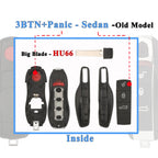 Jingyuqin Porsche Remote Key Shell Case Cover 3-4 Button, for 718 911 Cayenne Macan 2015-2026