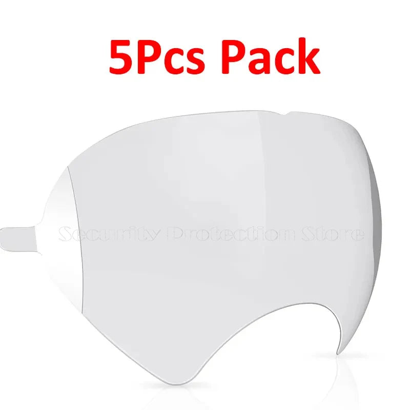 Peel-Off Lens Cover for 3M 6000/6700/6800/6900/6885 Respirator Mask, 5-100pcs