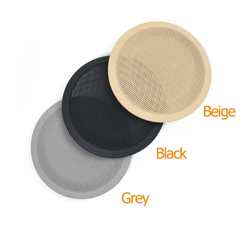 Car Door Panel Speaker Trim Cover for BMW 3 Series E90 E91 X1 E84, Beige/Black/Grey, 1pc/2pc