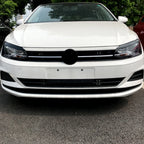 2pcs/set Front Headlight Eyelids Eyebrow Trim Decoration Sticker for VW Polo MK6 2019-2022 Molding Lamp Eyebrow Strips Lid Cover