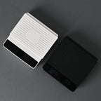 Mini Smart Coffee Scale with Timer 2kg x 0.1g Digital Kitchen Scale, White