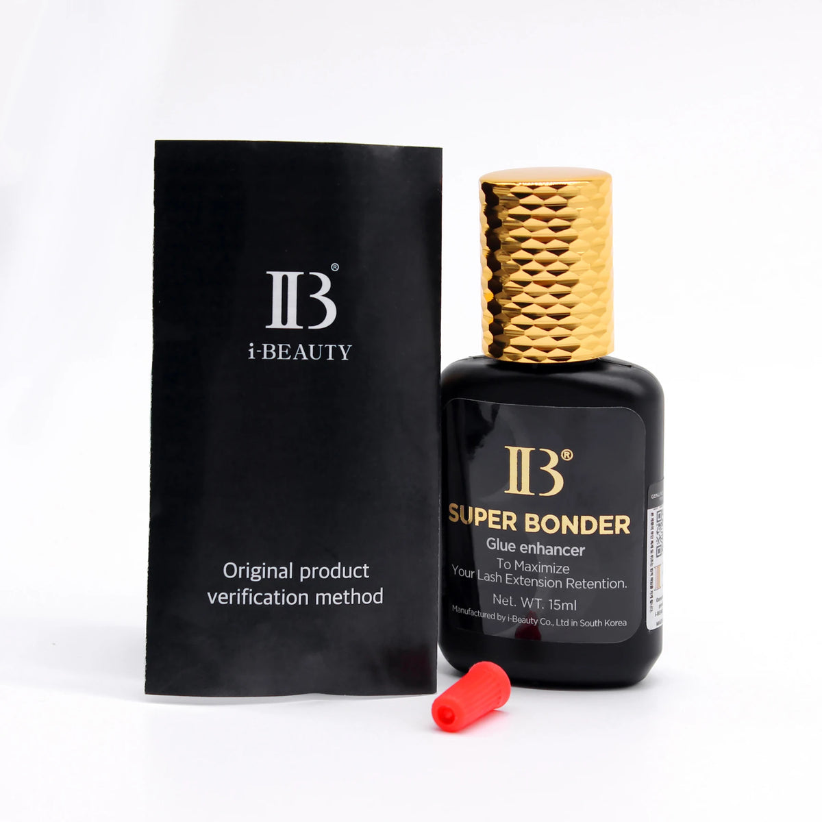 10 Bottles IBeauty Super Bonder 15ml To Maximize Your Eyelashes Retention Extensions Lava Lash Glue Korea IB Adhesive Enhancer