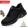 New Styles Men Safety Boots With Steel Toe Cap Anti-smash Work Sneakers Safety Shoes Men IndestructibleWork Boots Tactical Boots