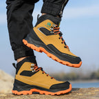 Steel Toe Cap Shoes For Men Work Boots Puncture-Proof Work Safety Shoes non-slip Protective Shoes Male Footwear Sneakers