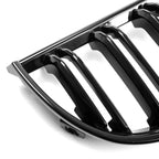 Pair E90 E91 Front Kidney Grille Car Front Bumper Grille Grill Double Slat Sport Kidney Grille Grill For BMW E90 E91 2005-2008