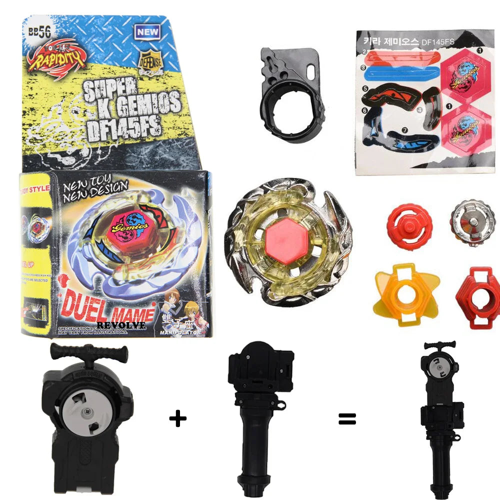 Spinning Top Toys Children shop  Lightning 100HF BB88 grip with launcher