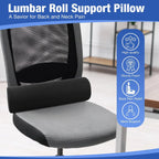 Ergonomic Back Support Cushion Waist Pillow Auto Seat Back Cushion Memory Foam Lumbar Support for Car Chair Office Accessories