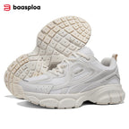 Baasploa Women Sport Shoes Mesh Breathable Lightweight Casual Walking Shoes Female New Comfort Running Shoes Non-slip 35-42