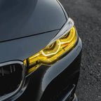 63117419610 63117419615 Bright Yellow Daytime Running Lights For BMW 3 Series F30 LCI 3' F31 Car LED DRL Angel Eyes Headligh
