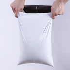 50pcs/Lots White Courier Bag Express Envelope Storage Bags Mail Bag Mailing Bags Self Adhesive Seal Plastic Packaging Pouch