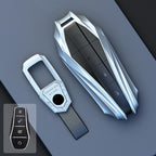 Car Zinc Alloy Key Case For BYD Atto 3 Han EV Dolphin Durable Second Song Pro Tang Dm QIn PLUS MAX Yuan Key Holder Cover Chain