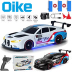 4WD RC Drift Car With LED Light 2.4G Radio 20KM/h High Speed Remote Control Racing Cars Vehicle Model Toy Gift for Boy Girl Kid