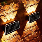 Solar Wall Lamp Led Outdoor Waterproof Decoration Garden Lamp Up And Down Luminous Lighting for Wall Porch Balcony Garden Street