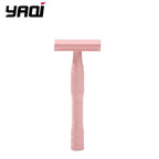 YAQI Pink Color Lady Safety Razor for Mens