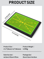 PGM High Quality Golf Training Pad for Swing Detection Batting Ball Trace Directional Mat Swing Path Pads Swing Practice Pads