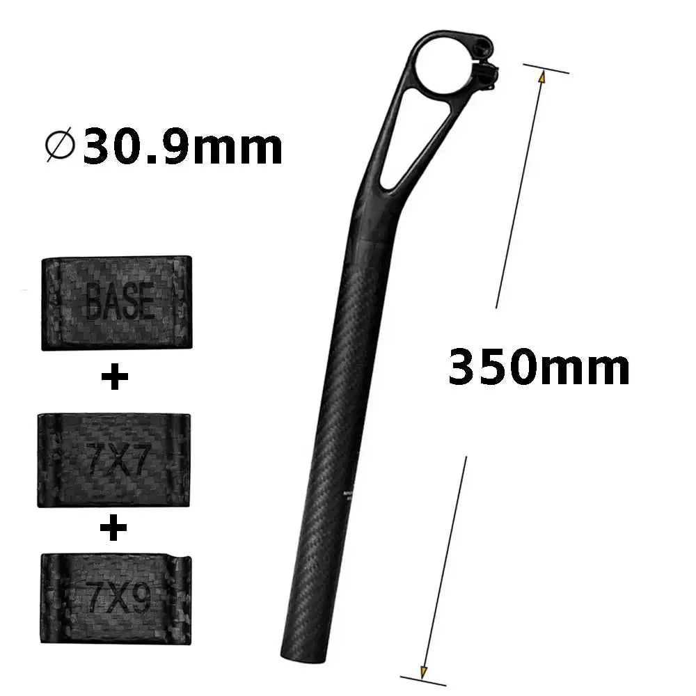 ELITAONE Master Series Carbon Seatpost 27.2 30.9 31.6mm 25mm Offset Ultralight 150g MTB/Road Bike Cycling Bicycle Seat Tube