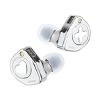 SIMGOT EW300 1DD+1Planar+1PZT Hybrid Driver IEM HIFI Earphones with Detachable Nozzles Silver-Plated OFC IEM Cable for Musician