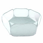 Portable Small Pet Cage Transparent Hedgehog Cage Tent Pet Playpen Open Folding Yard Fence For Dog Hamster Rabbit Guinea Pig